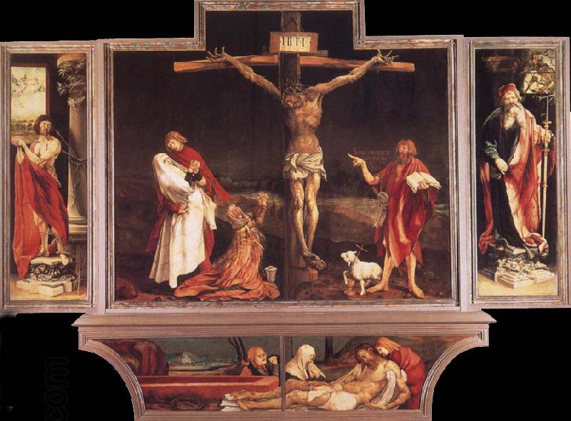 Grunewald, Matthias Crucifixion oil painting picture